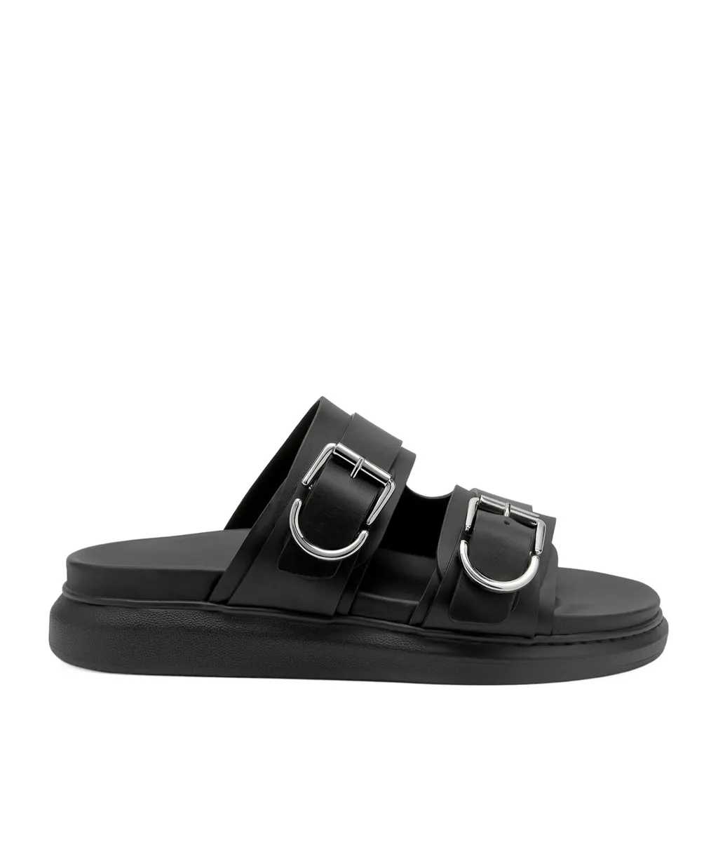 Hybrid Double Buckled Sandals