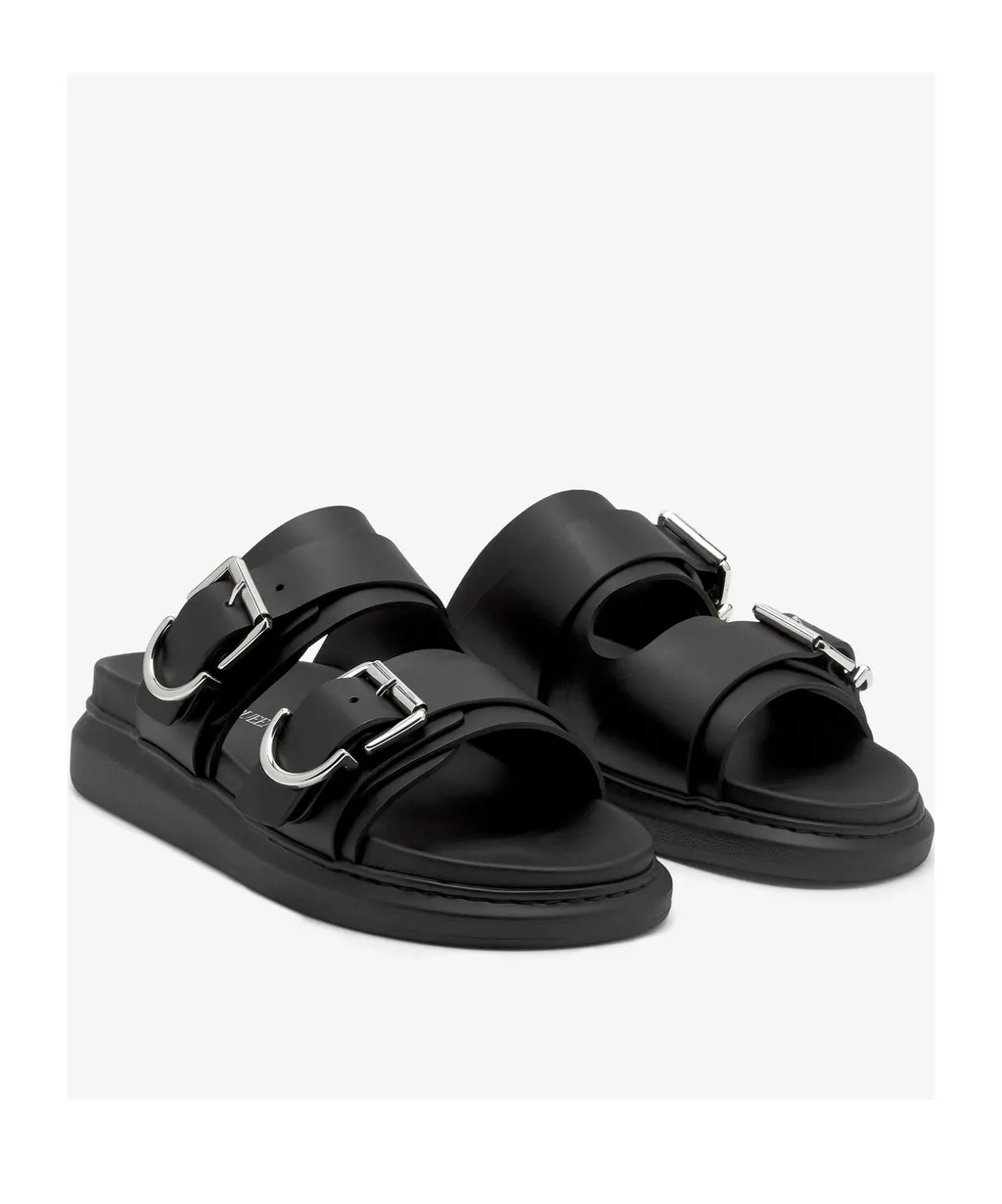 Hybrid Double Buckled Sandals