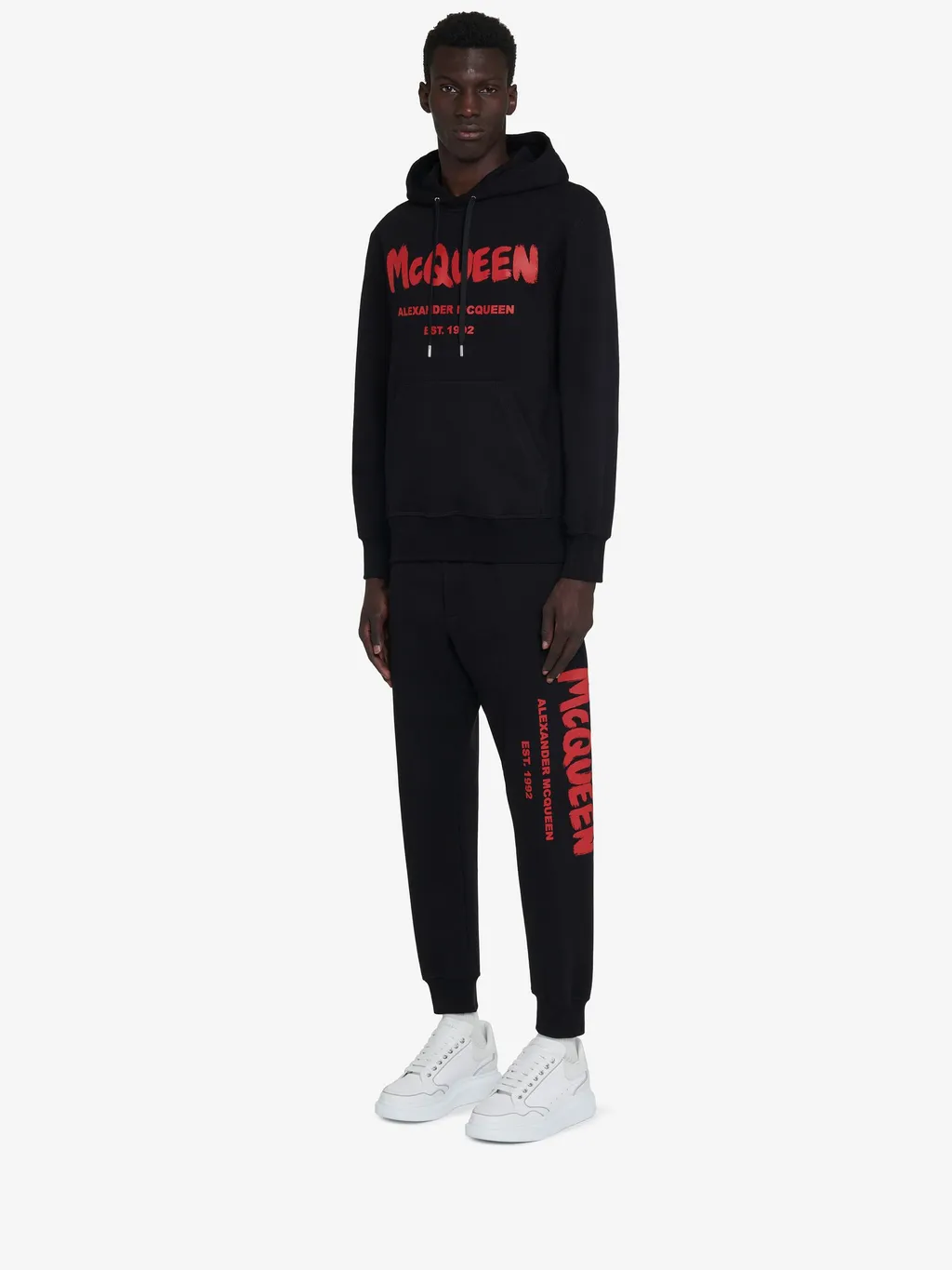 Graffiti Printed Track Trousers