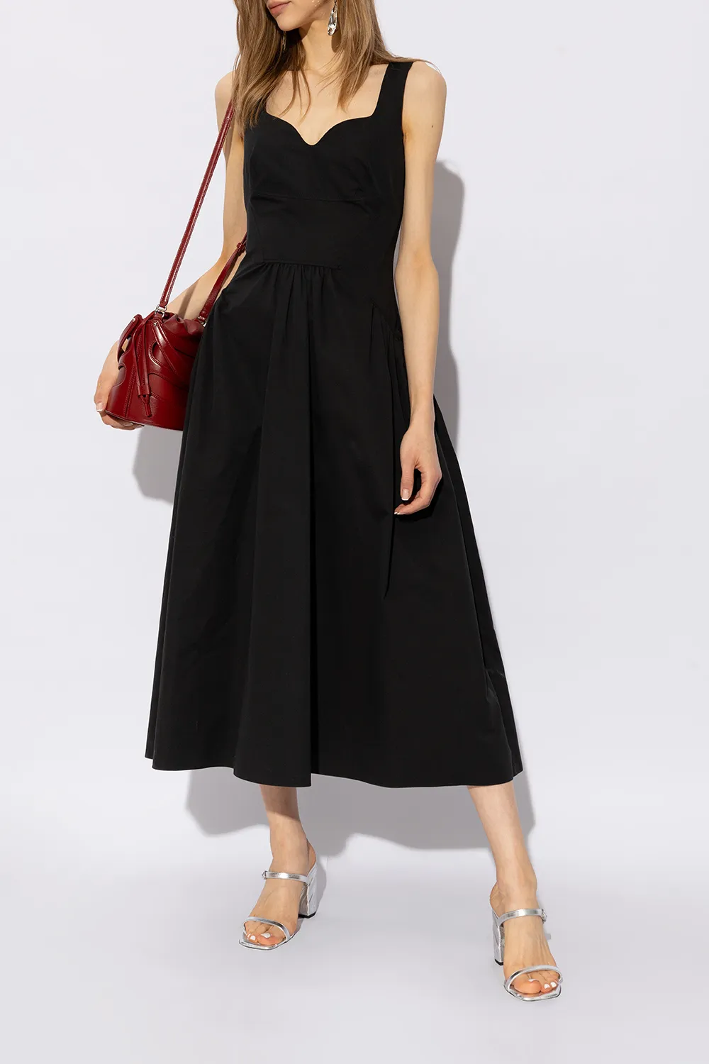 Seal Strap-Detailed Slip-On Mules