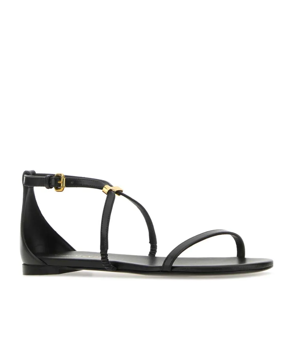 Strap Detailed Open-Toe Sandals