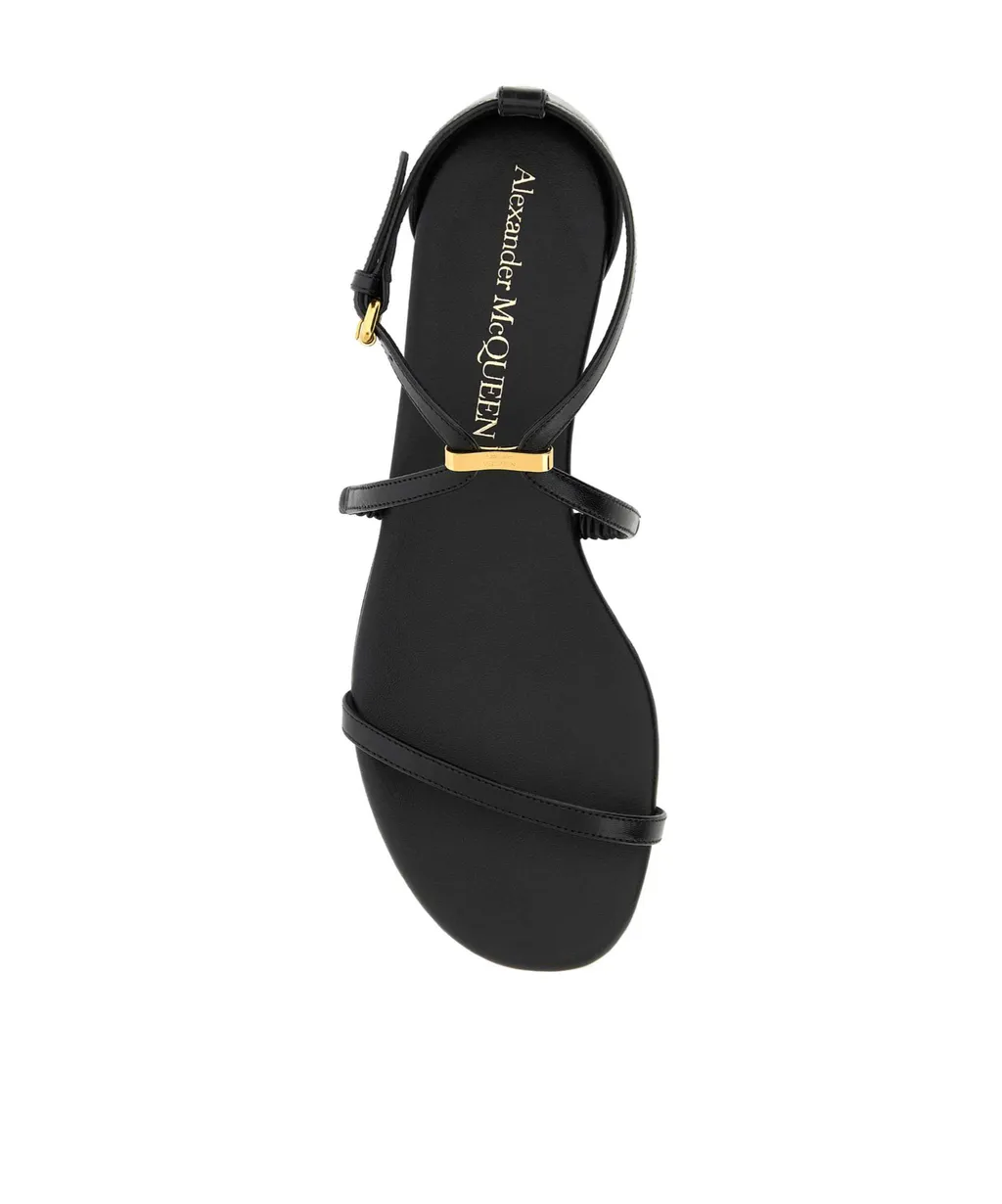 Strap Detailed Open-Toe Sandals