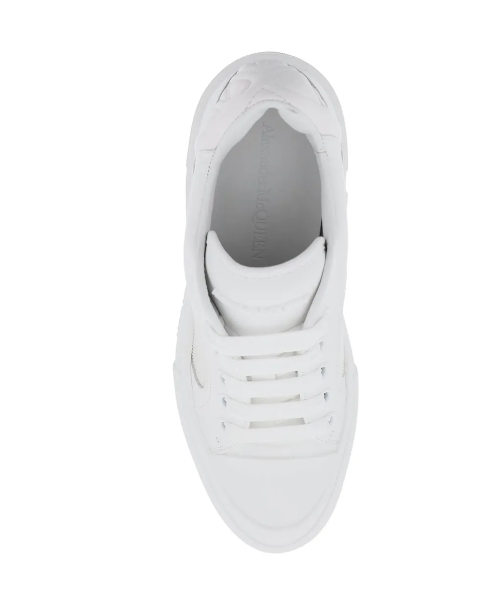 Deck Plimsoll Lace-Up Sneakers
