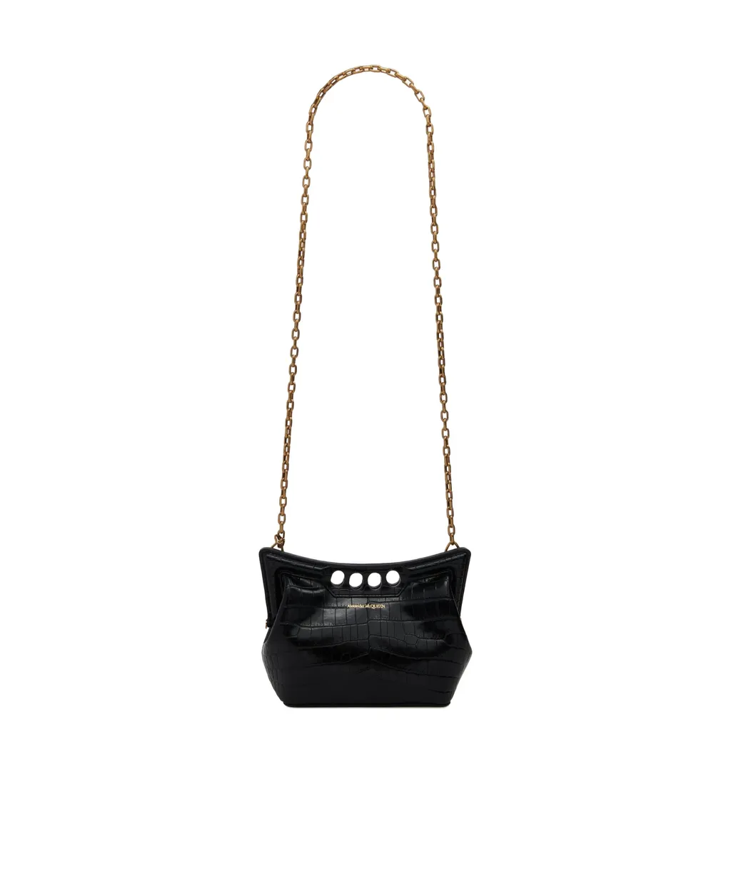 Mini The Peak Embossed Shoulder Bag
