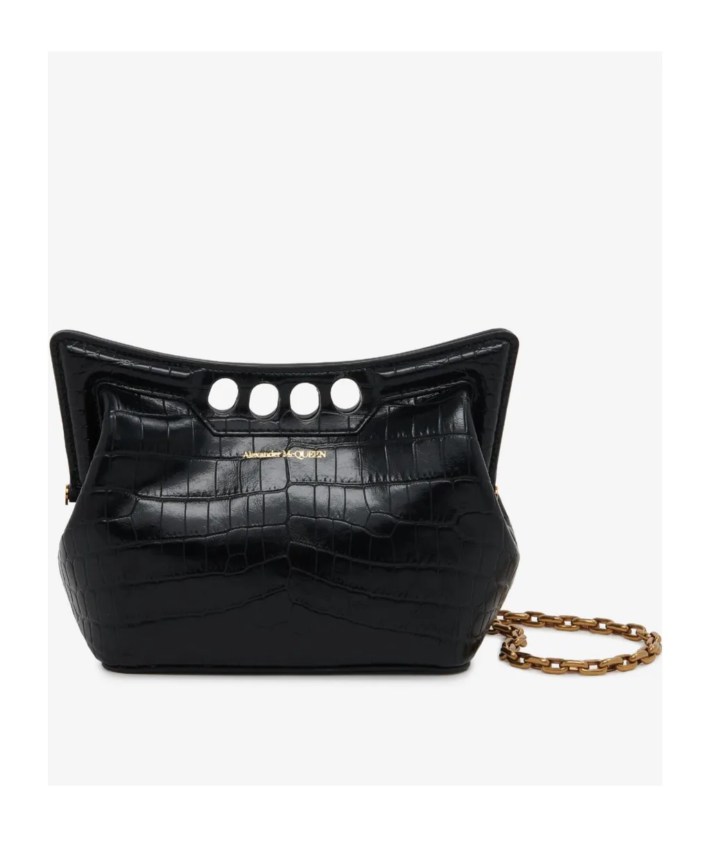 Mini The Peak Embossed Shoulder Bag