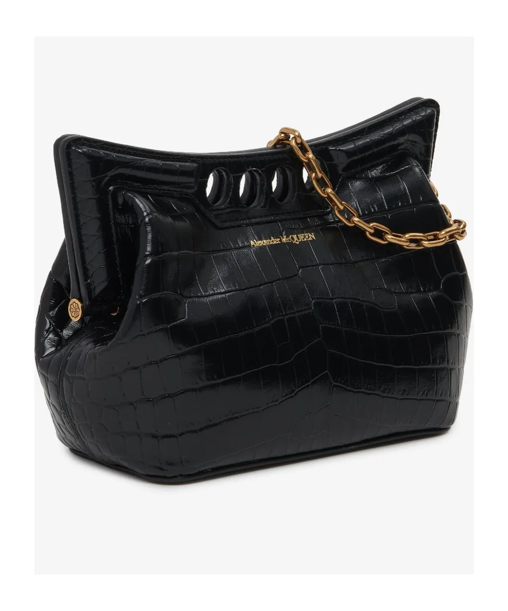 Mini The Peak Embossed Shoulder Bag