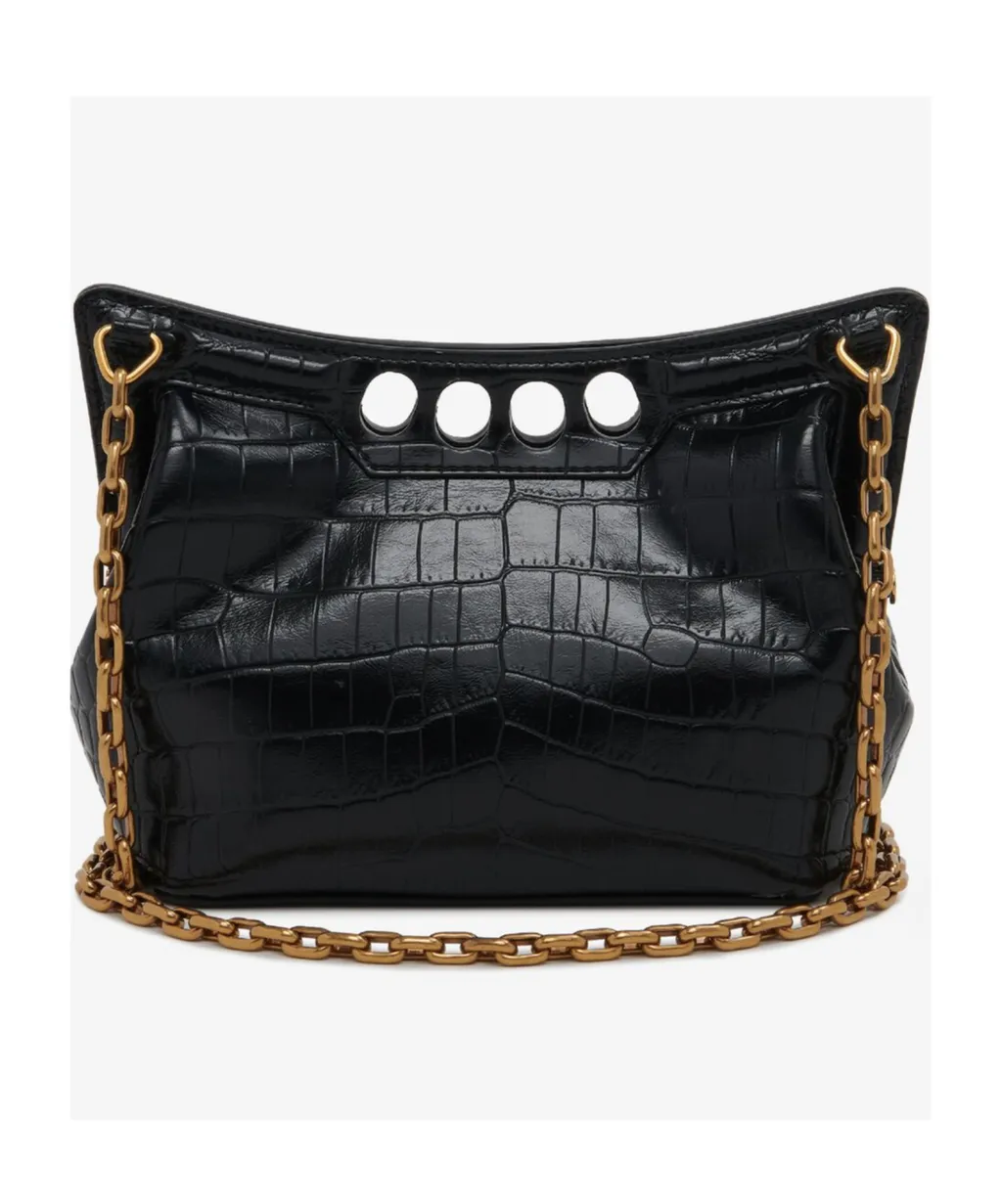 Mini The Peak Embossed Shoulder Bag