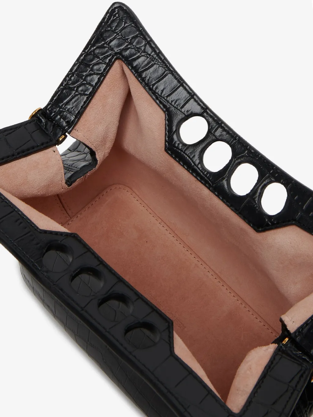 Mini The Peak Embossed Shoulder Bag