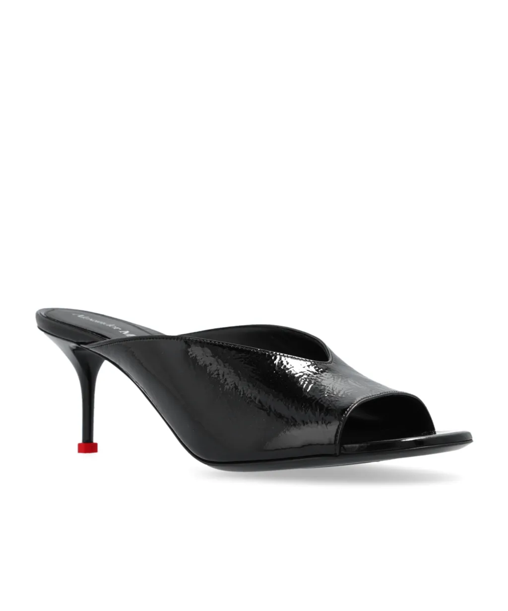 Open-Toe Slip-On Sandals