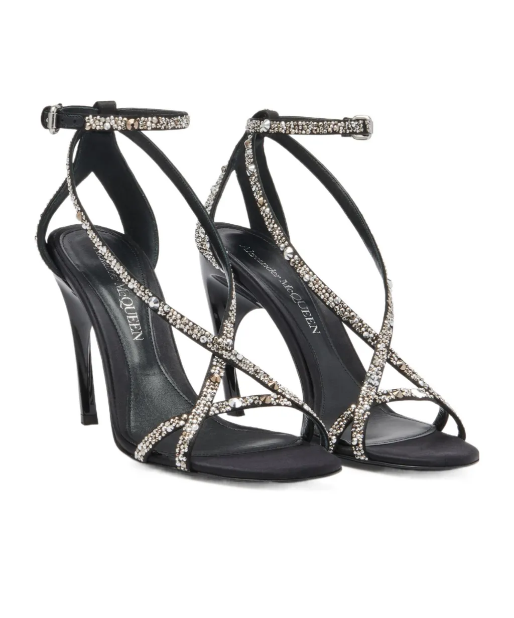 Ankle Strap Heeled Sandals