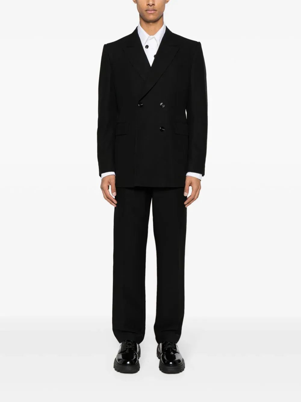 Double-Breasted Tailored Blazer