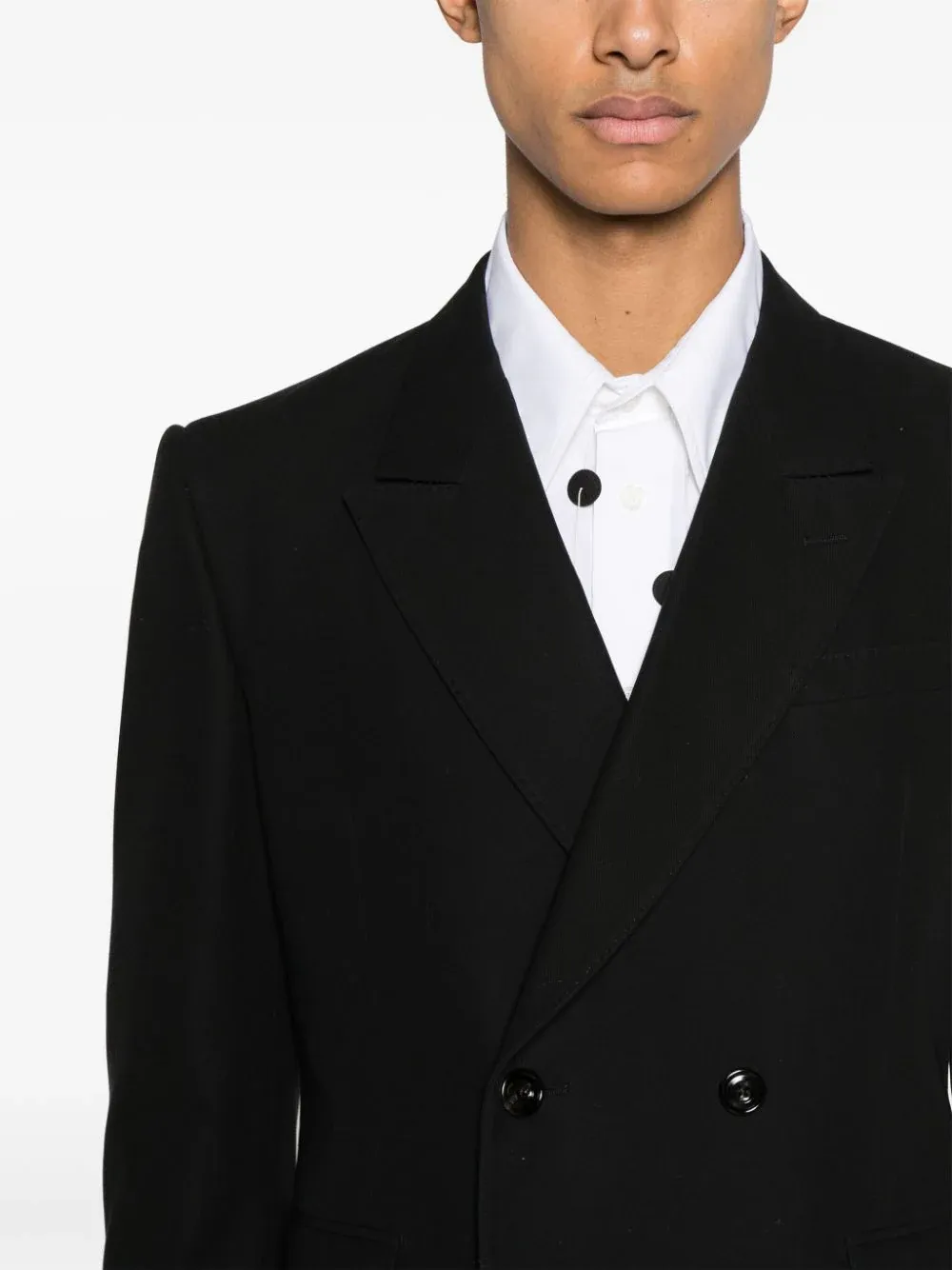 Double-Breasted Tailored Blazer
