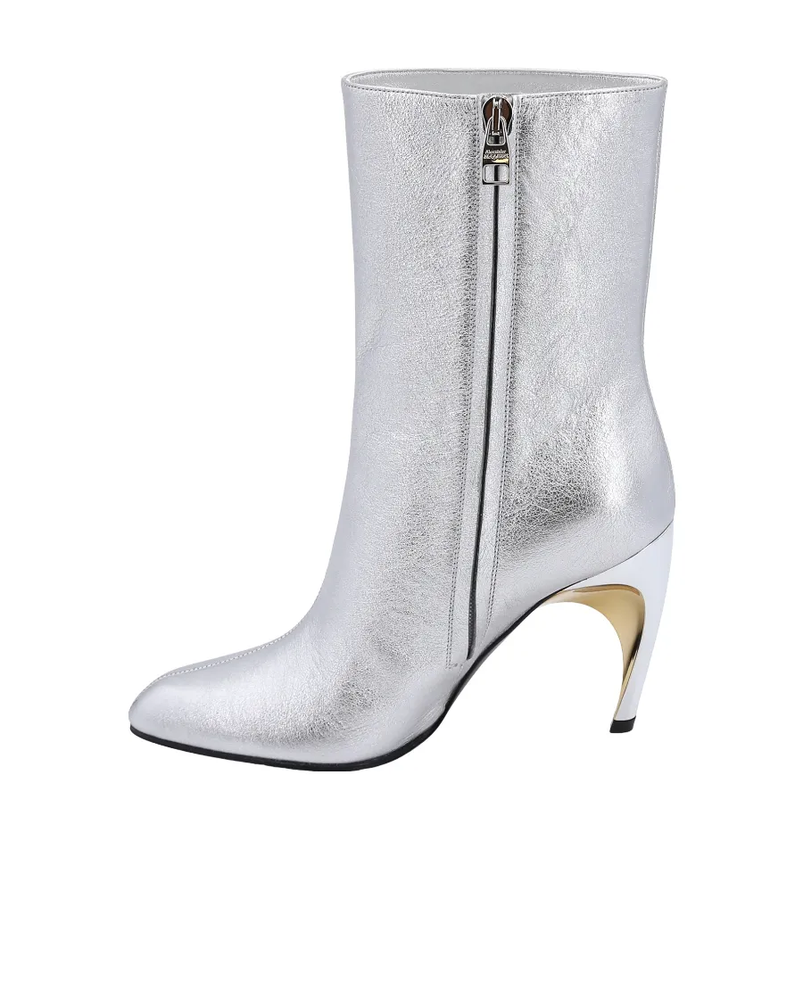 Armadillo Side-Zipped Ankle Boots