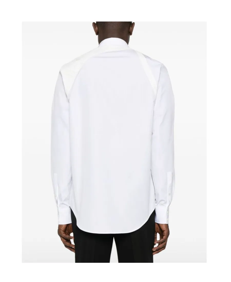 Harness Buckle Detailed Buttoned Shirt