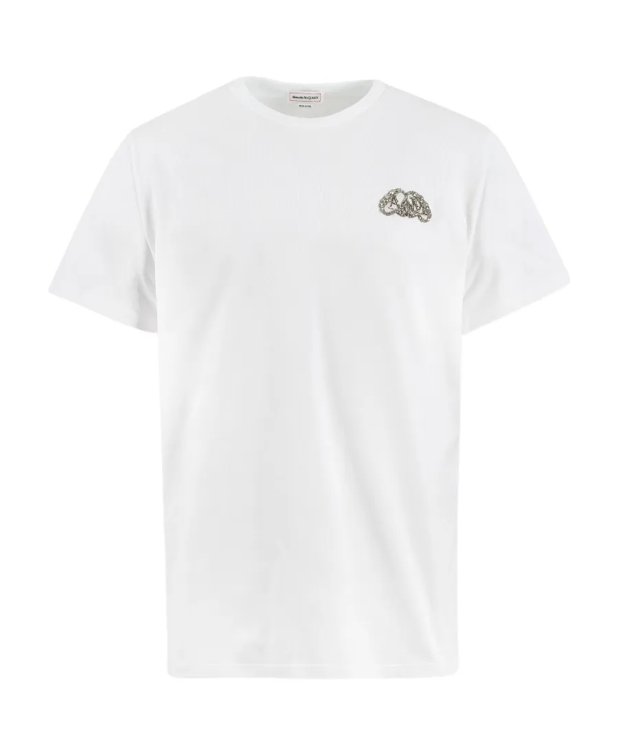 Crystal Decorated Logo T-Shirt
