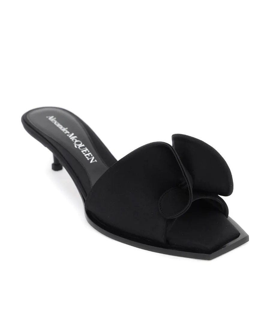 Square-Toe Slip-On Sandals