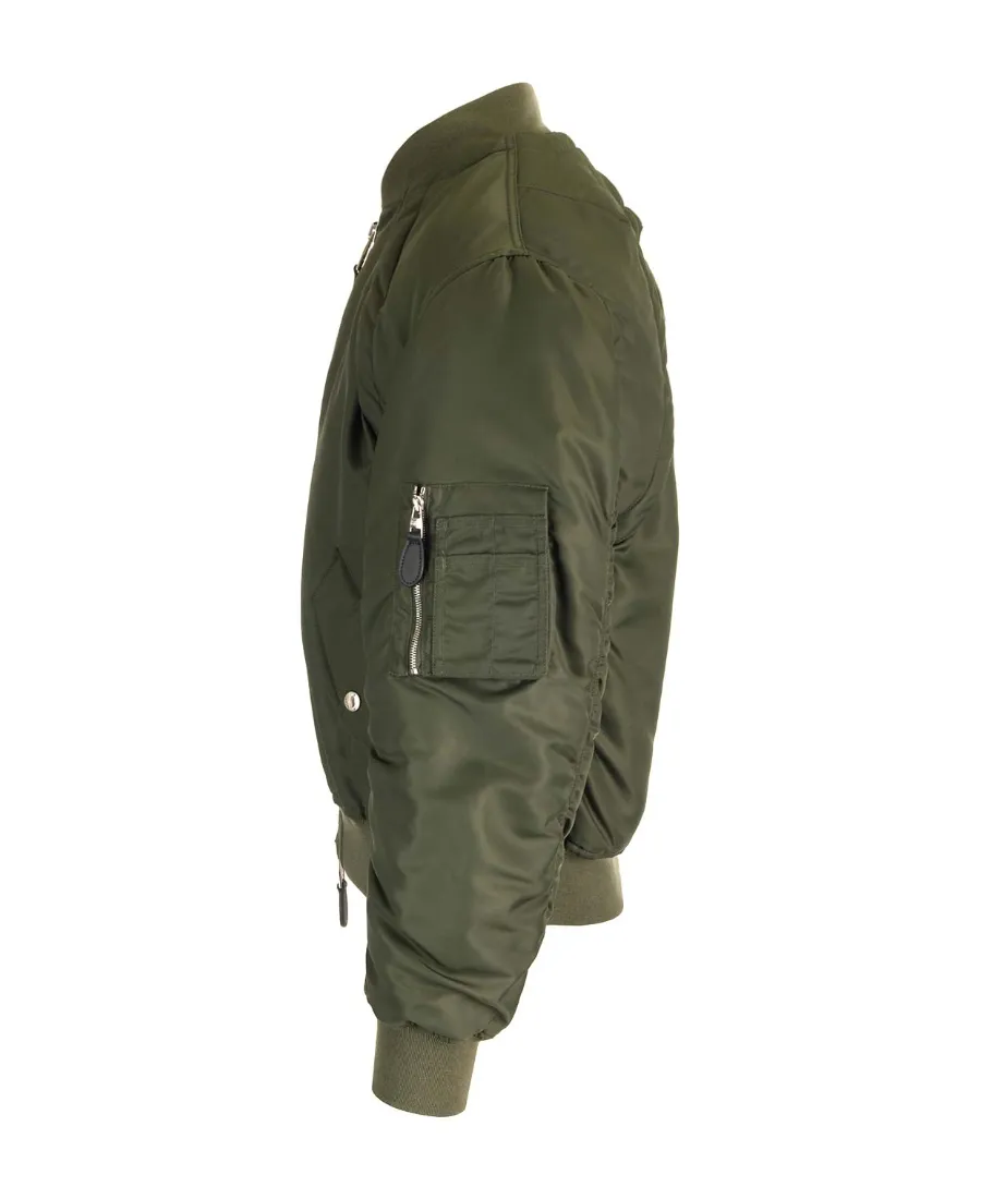 Zip-Up Bomber Jacket