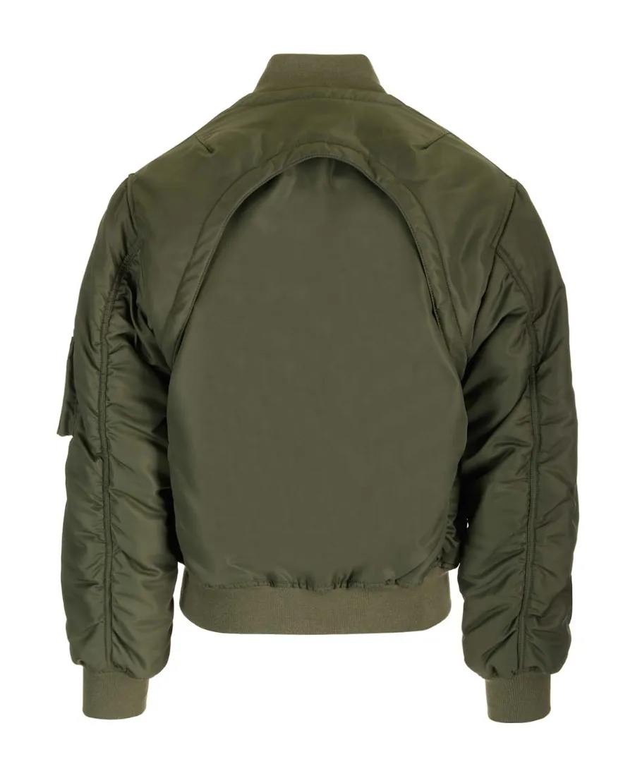 Zip-Up Bomber Jacket