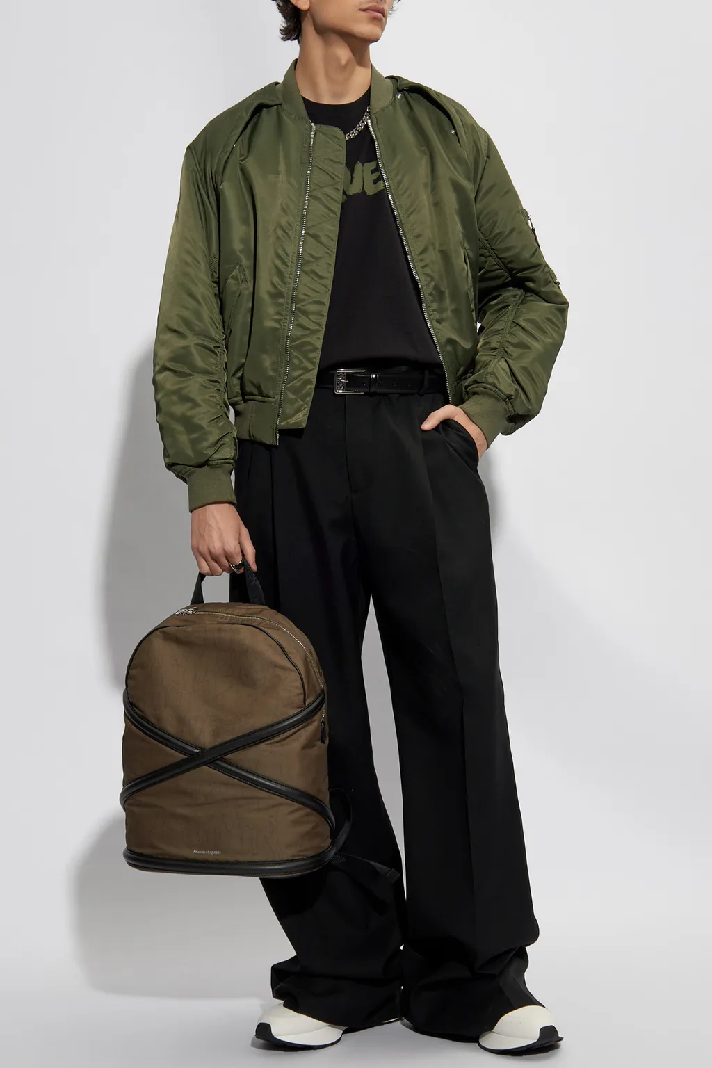 Zip-Up Bomber Jacket