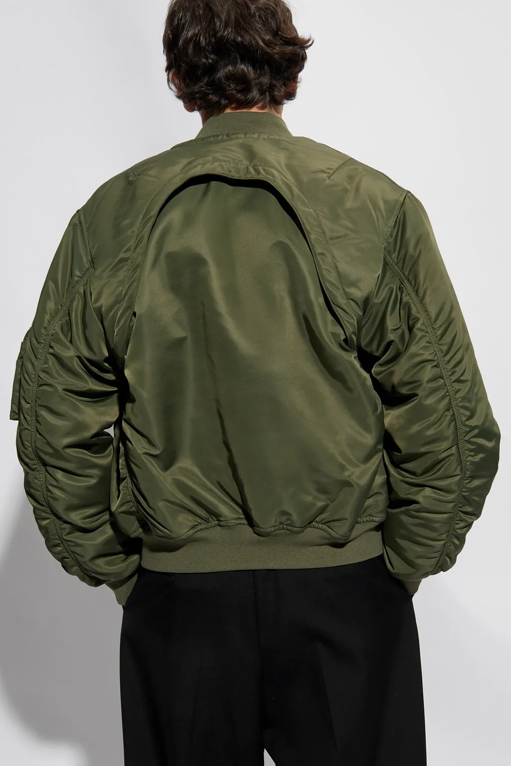 Zip-Up Bomber Jacket