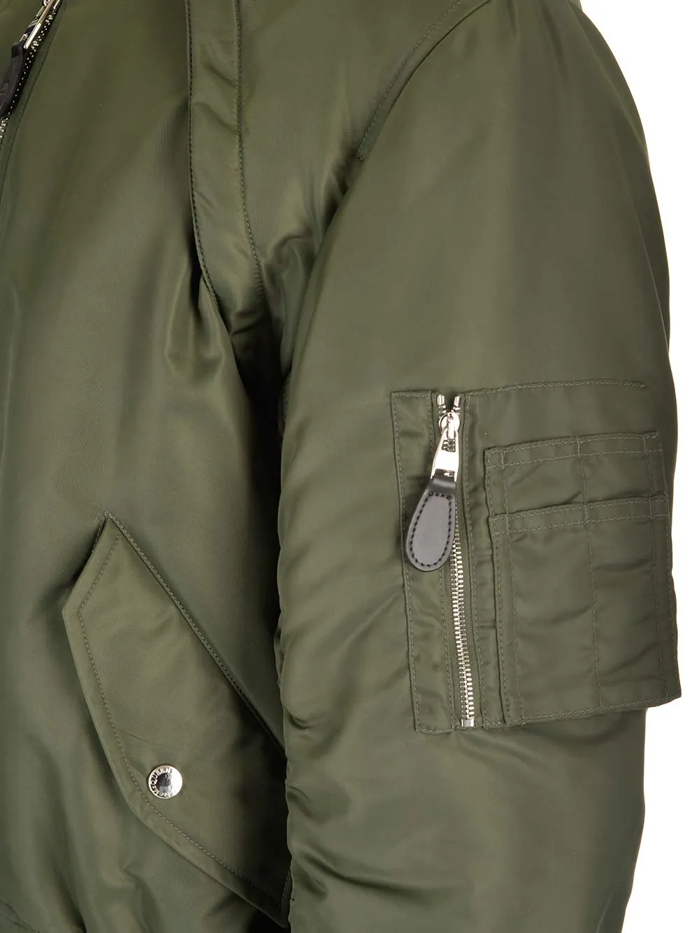 Zip-Up Bomber Jacket