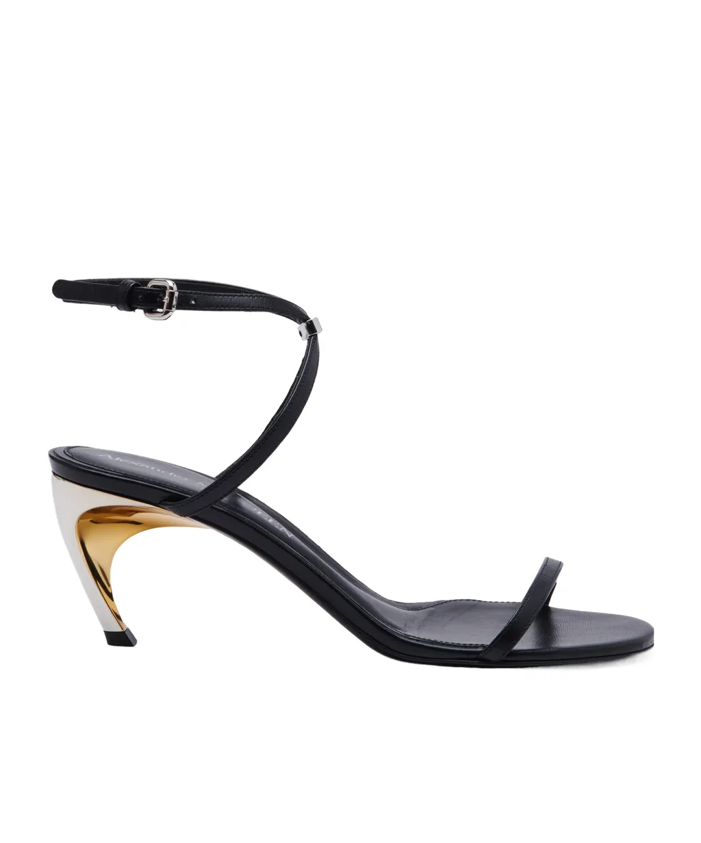 Armadillo Ankle Strap Sandals
