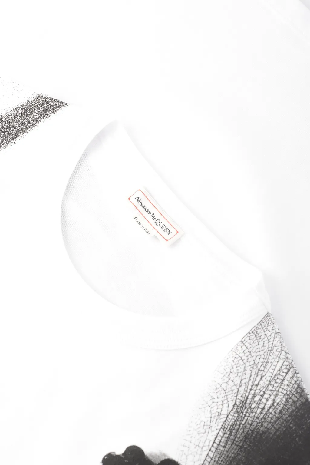 Dragonfly-Printed Crewneck T-Shirt