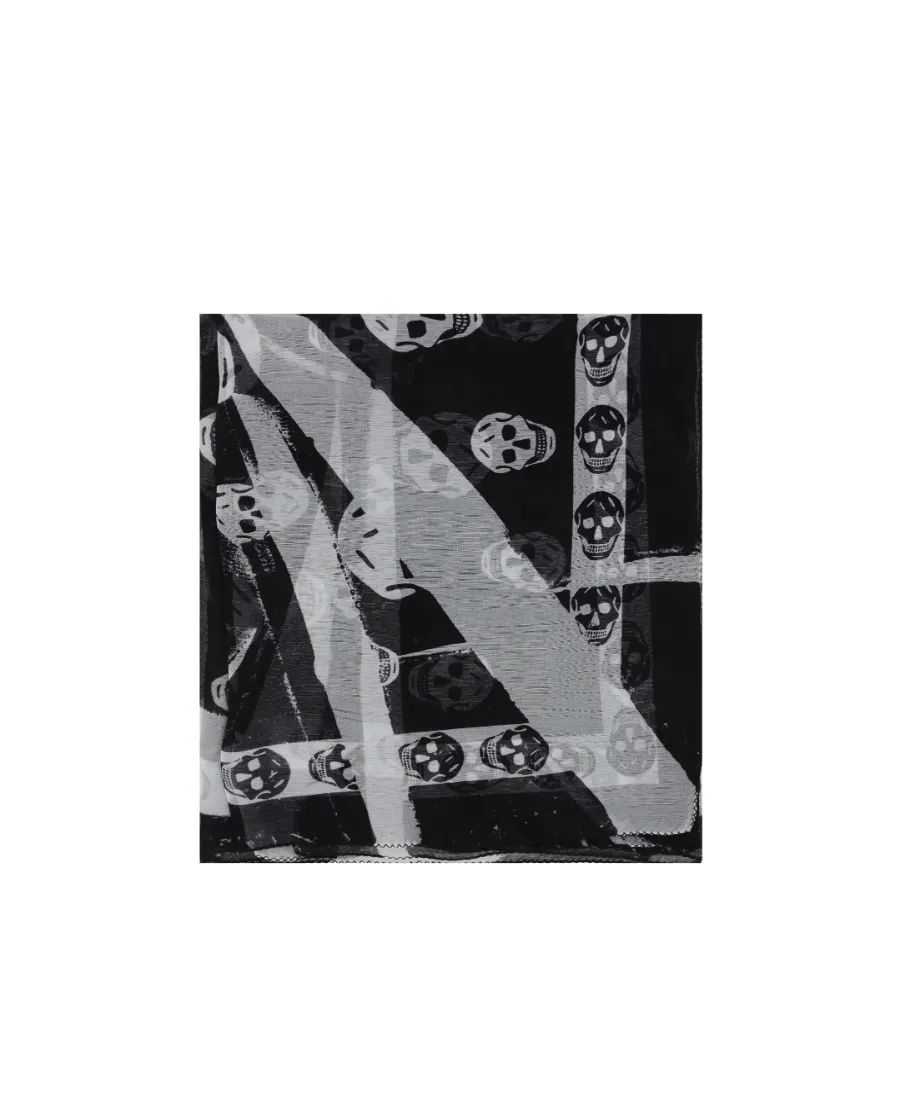 Skull Printed Scarf