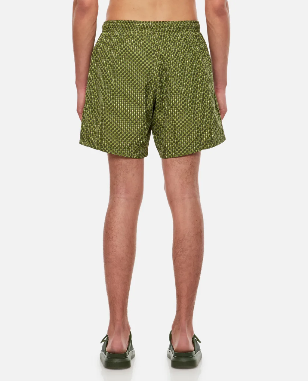 Spotted Skull Printed Swim Shorts