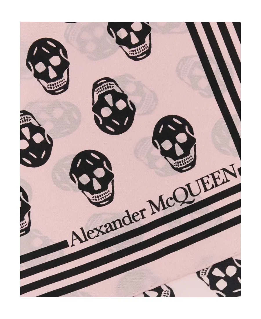 Allover Skull-Print Scarf