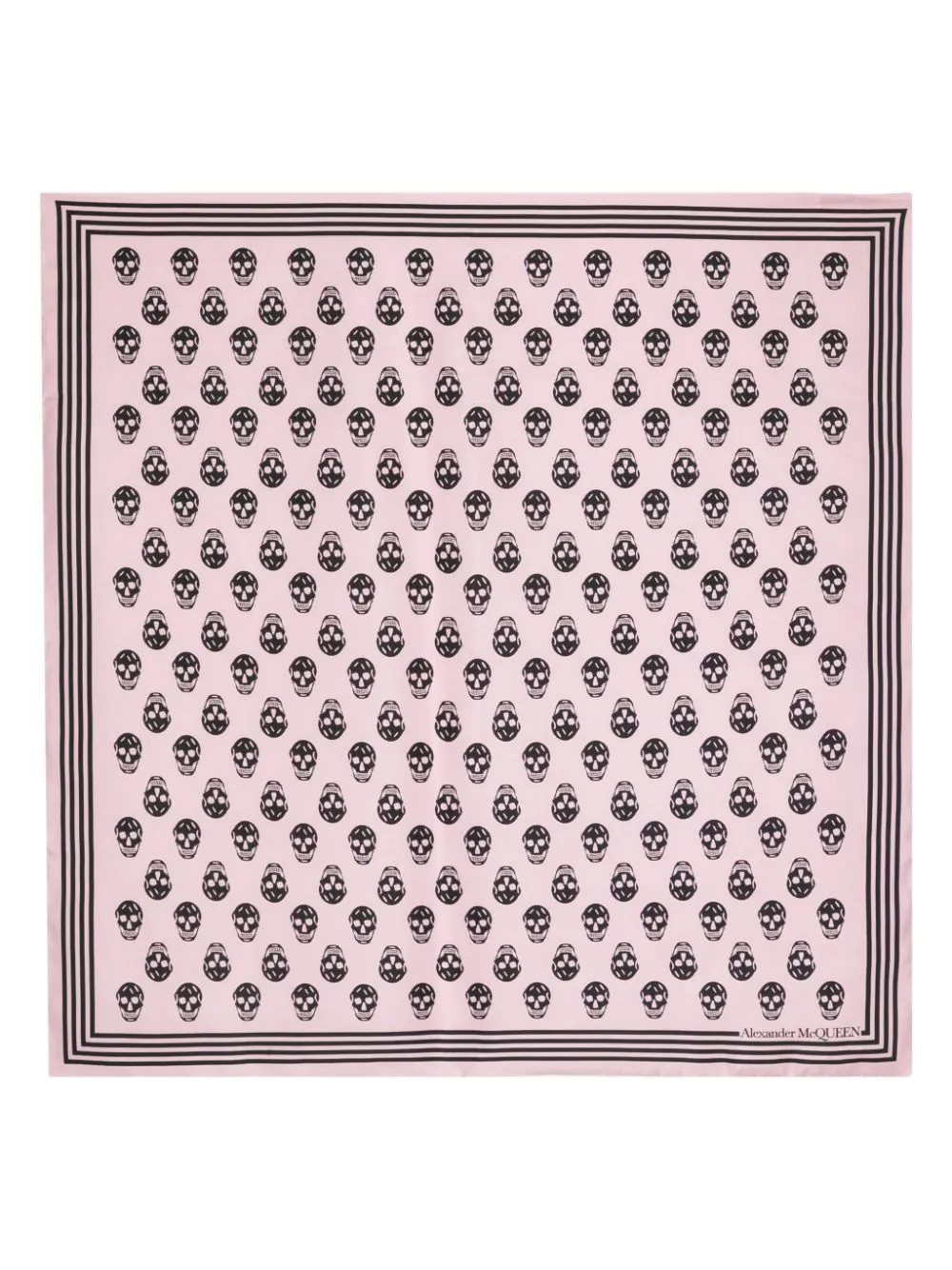 Allover Skull-Print Scarf