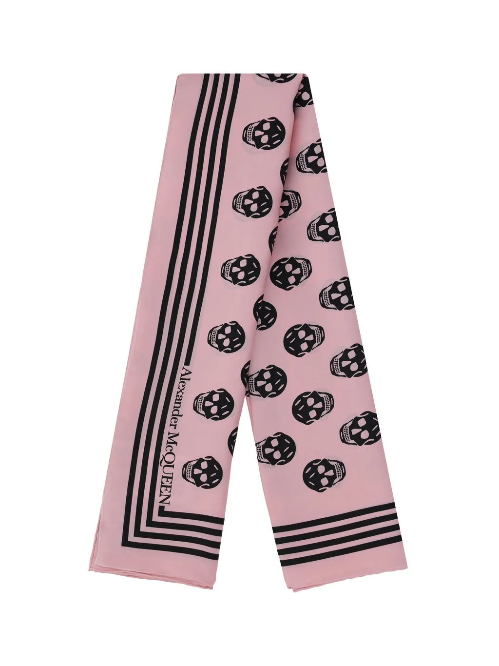 Allover Skull-Print Scarf