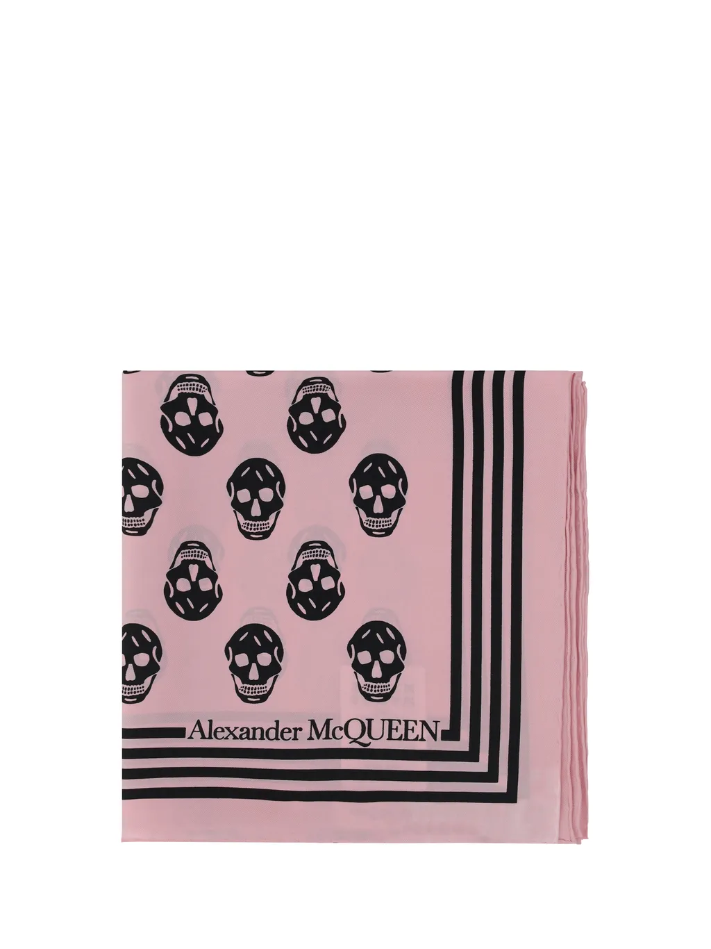 Allover Skull-Print Scarf