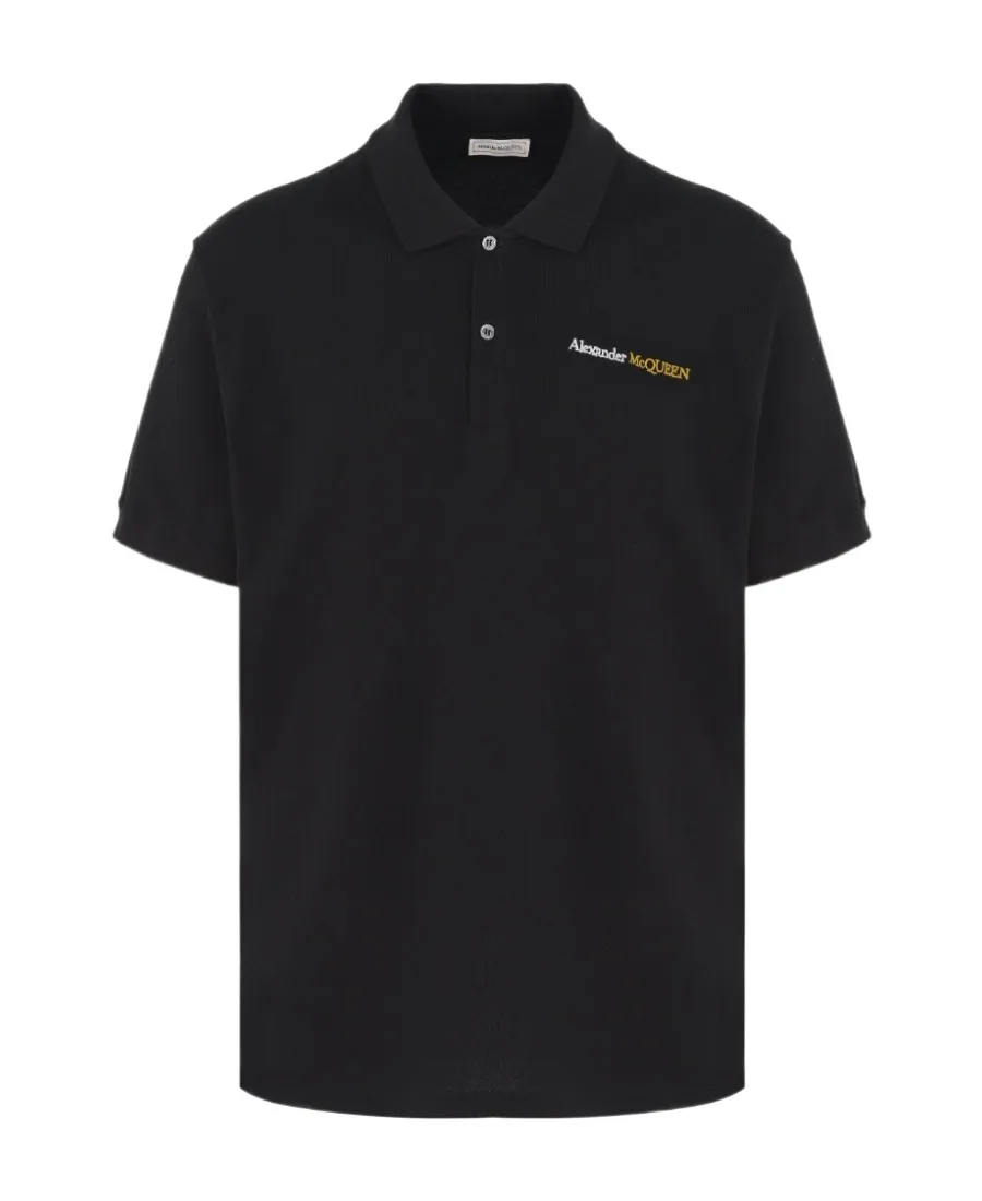 Logo Embroidered Polo Shirt