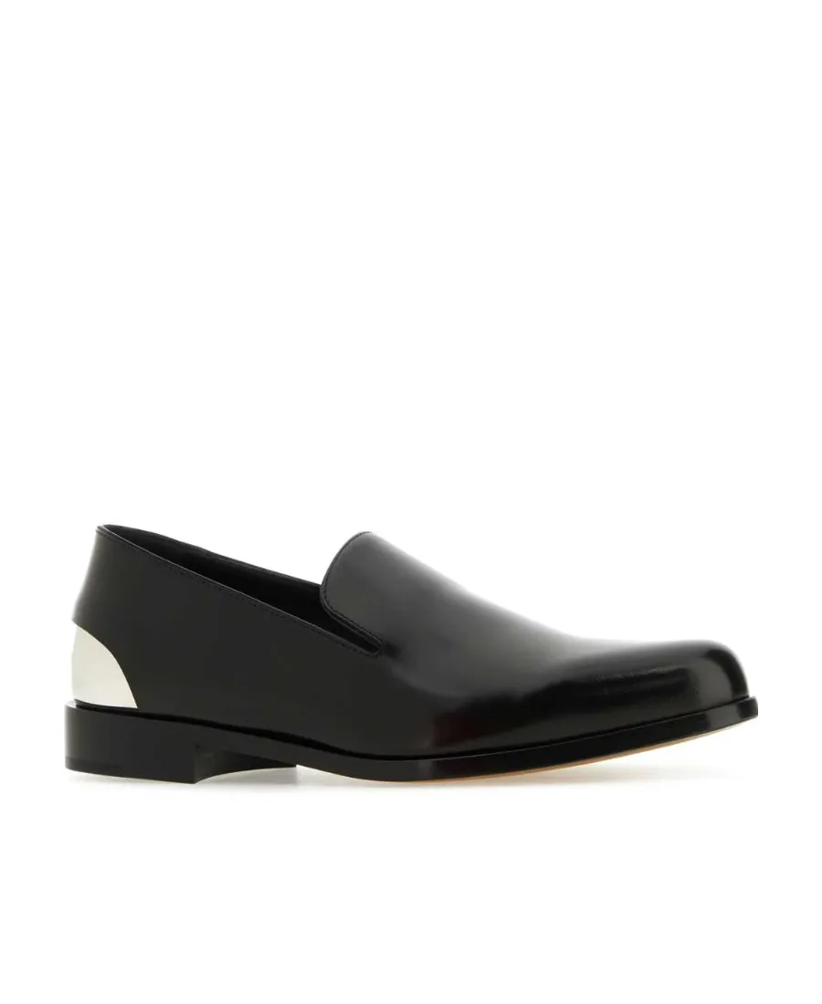Round-Toe Slip-On Loafers