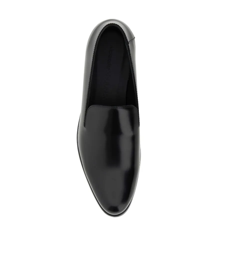 Round-Toe Slip-On Loafers