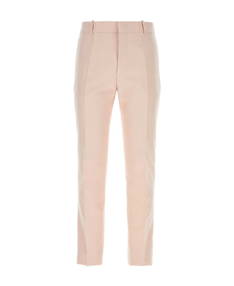 Straight-Leg Tailored Pants