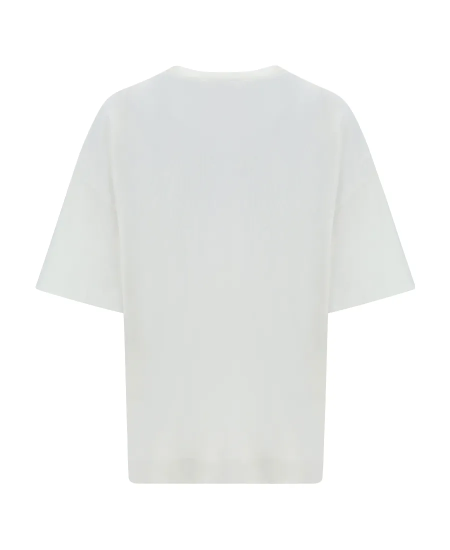 Seal Logo Embroidered Crewneck T-Shirt