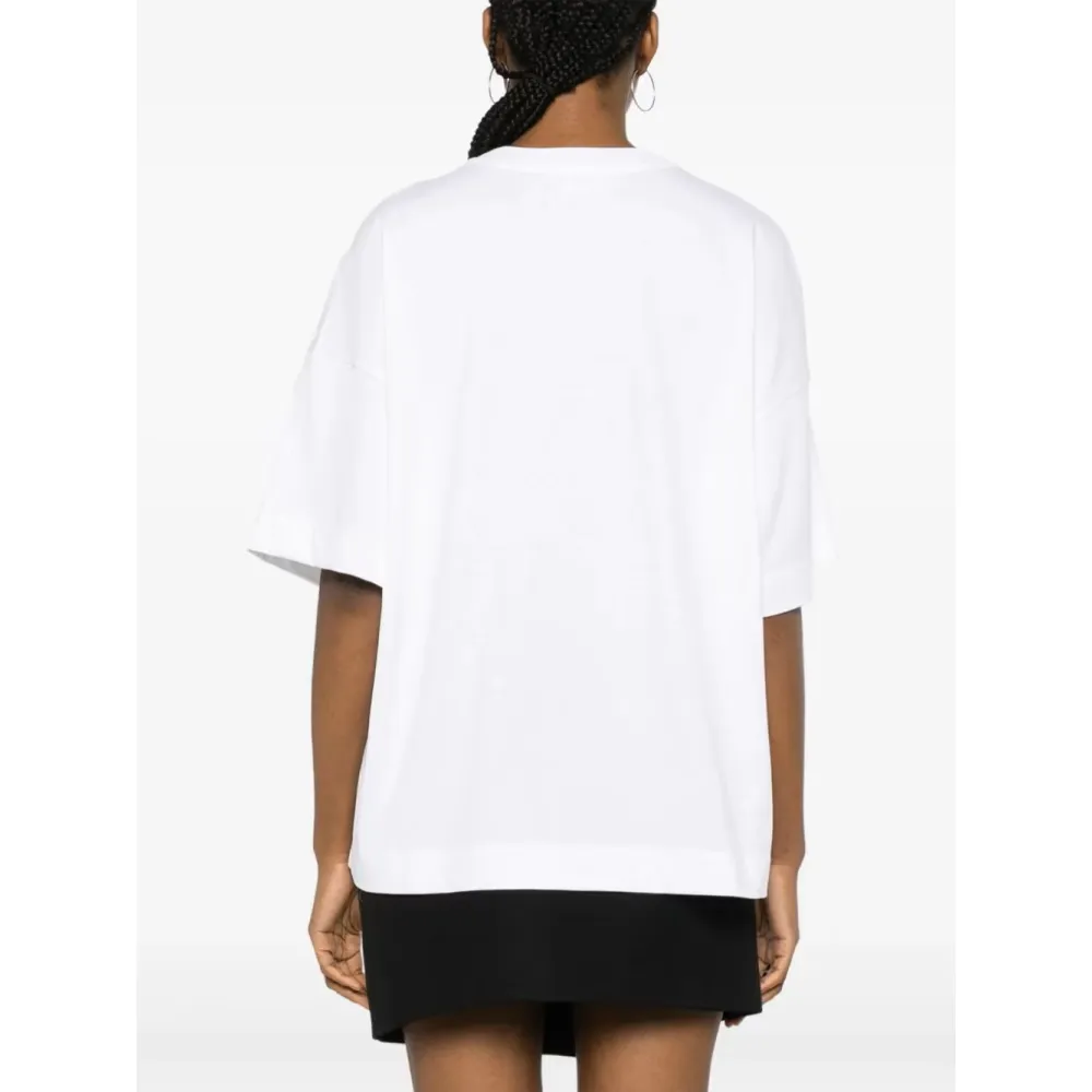 Seal Logo Embroidered Crewneck T-Shirt