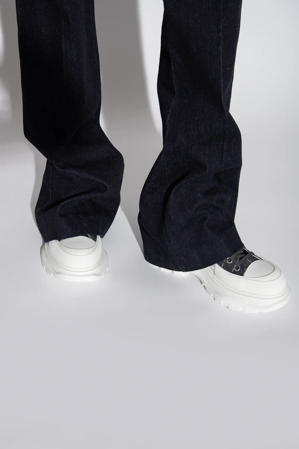 70Mm Lace-Up Chunky Sneakers