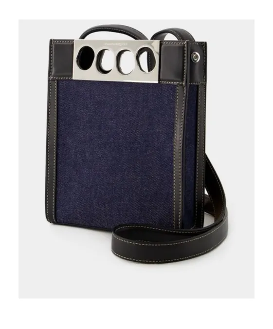 The Grip Denim Shoulder Bag