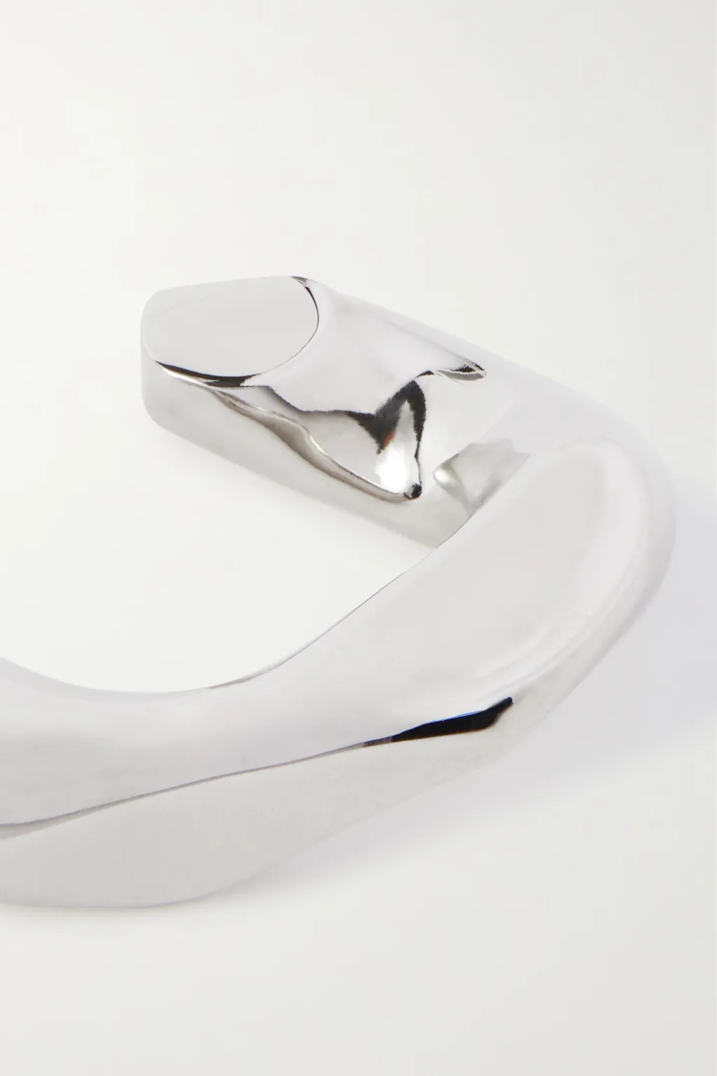 Chain Half-Hoop Earrings