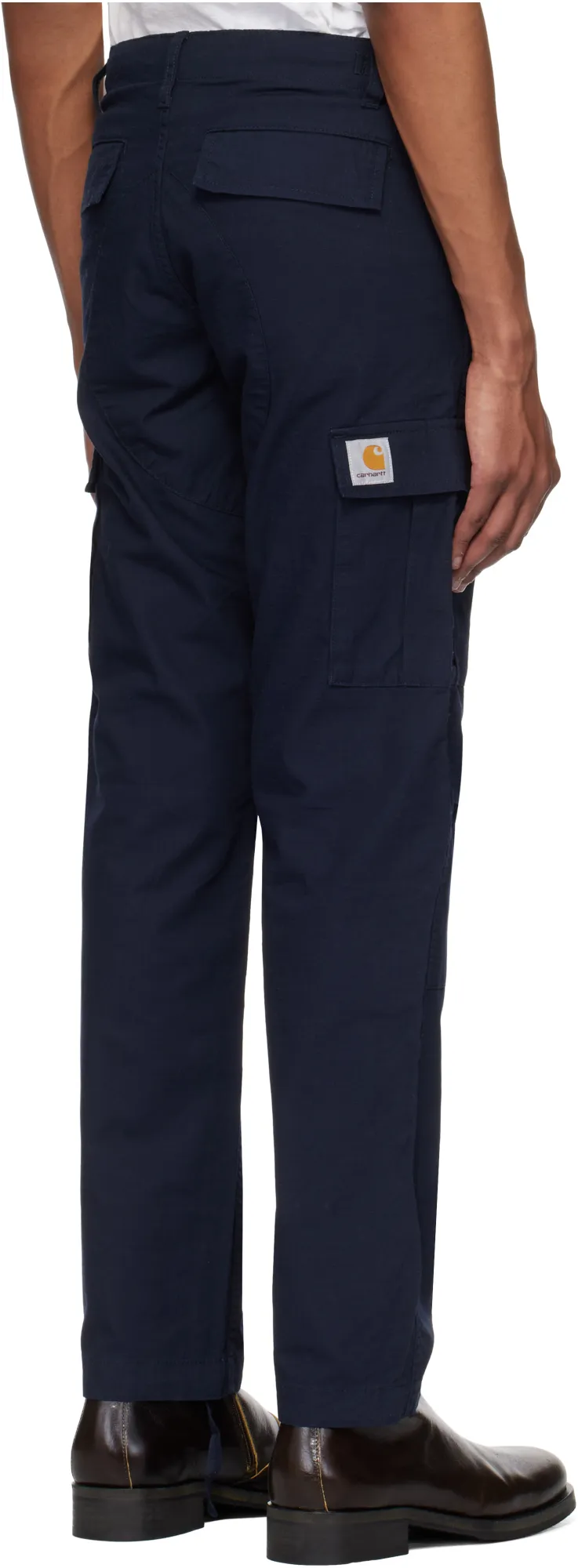 Belt-Loop Casual Pants