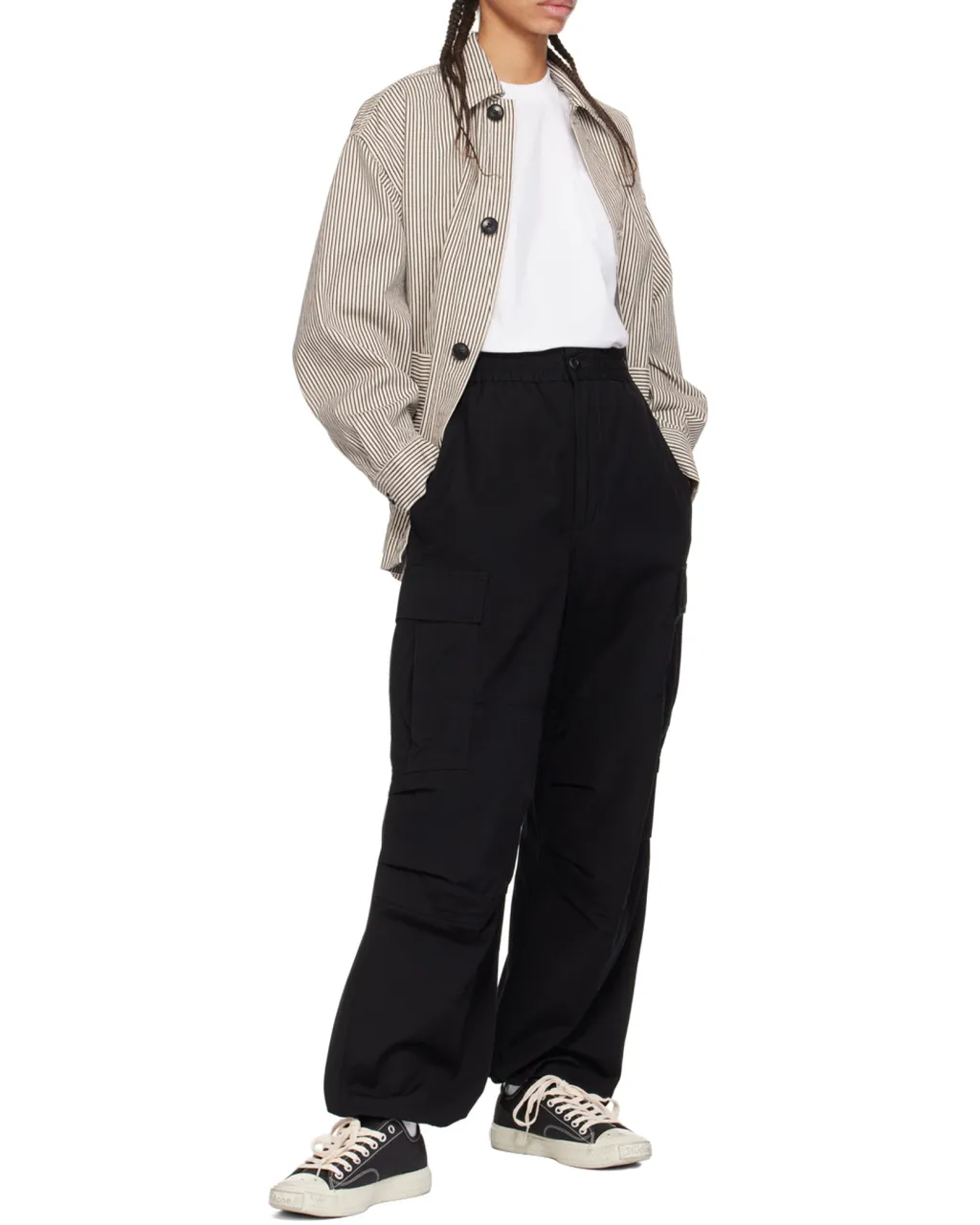 Jet Cotton Cargo Trousers