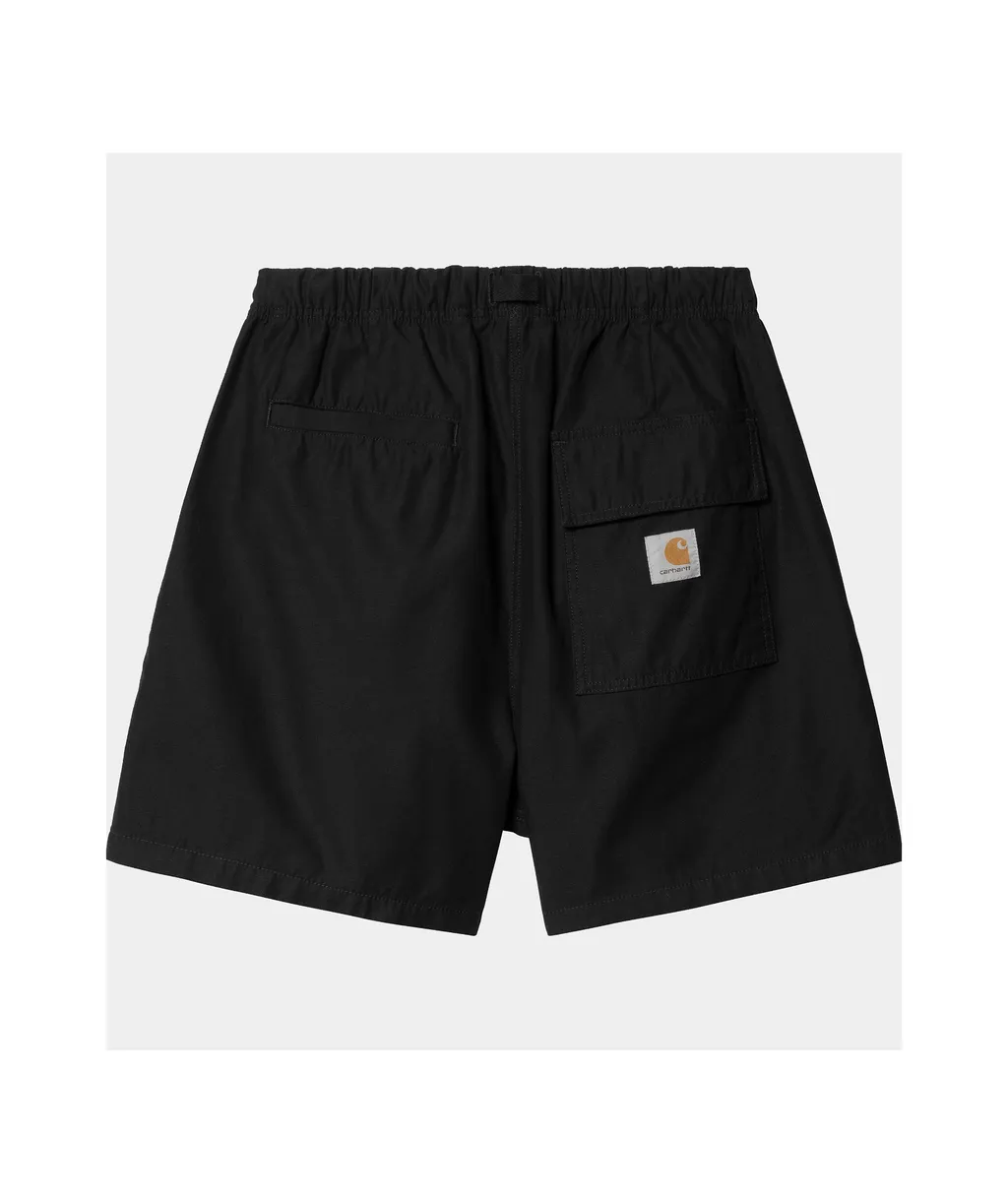 Hayworth Belted Logo Patch Bermuda Shorts