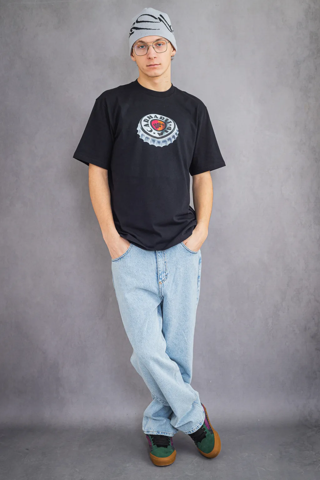 Bottle Cap Organic Cotton T-Shirt
