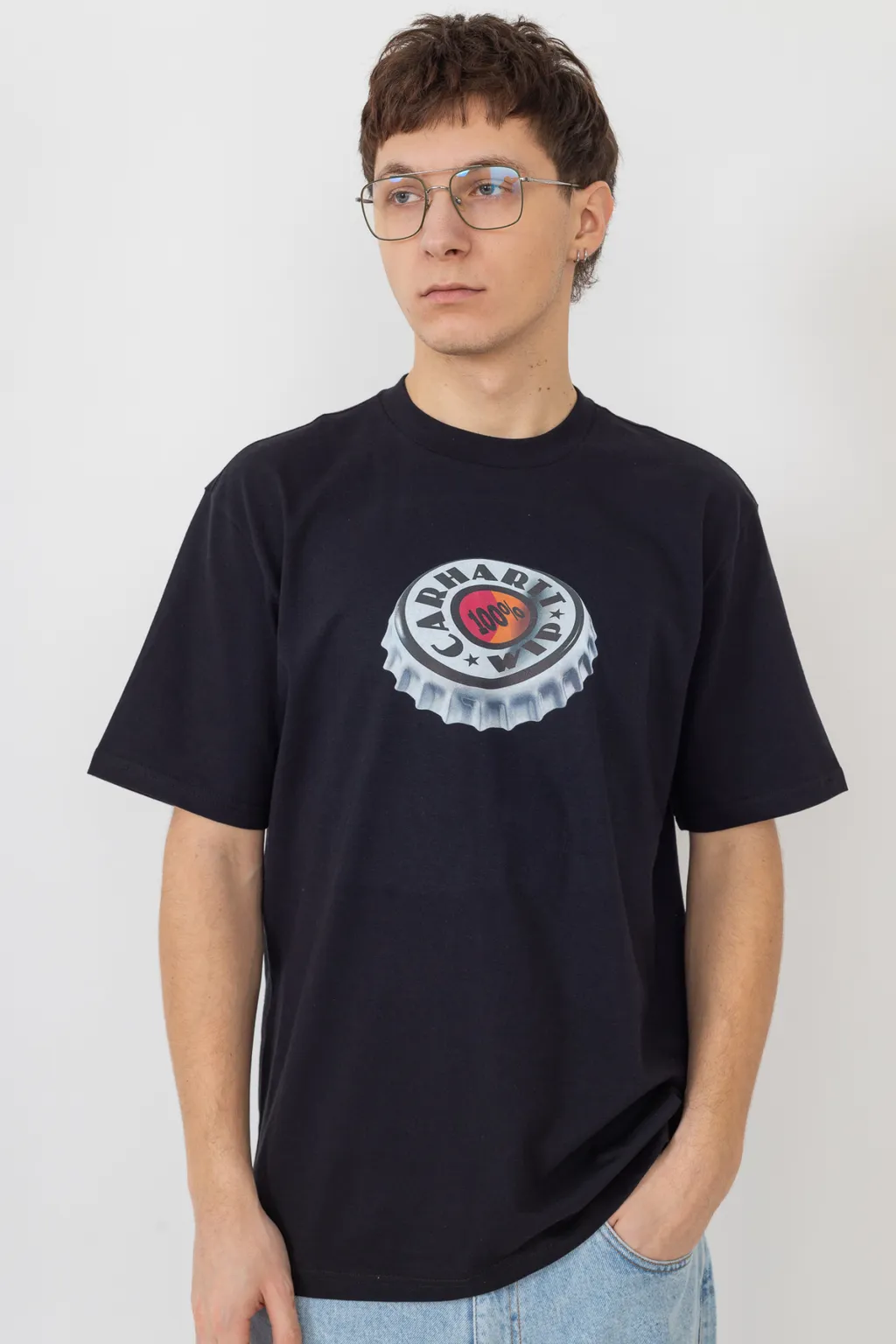 Bottle Cap Organic Cotton T-Shirt