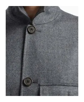 Wool-Blend Shirt Jacket