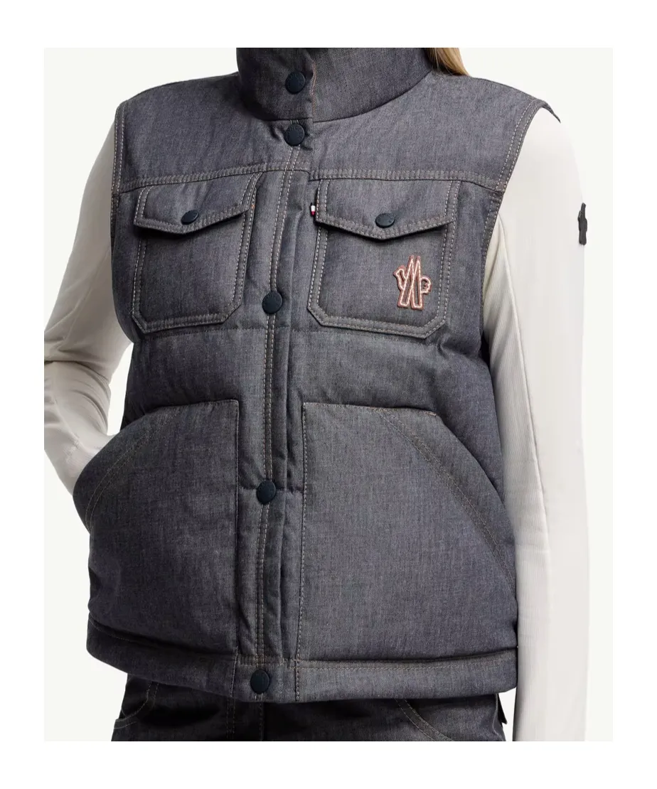 Apres Logo Patch Ski Gilet