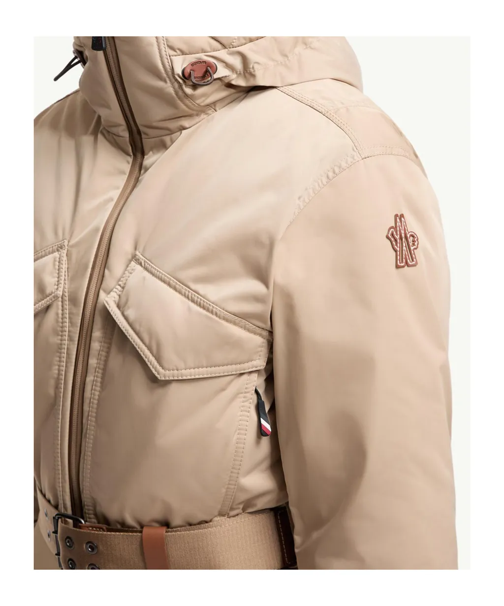 Hooded Down Ski Jumpsuit